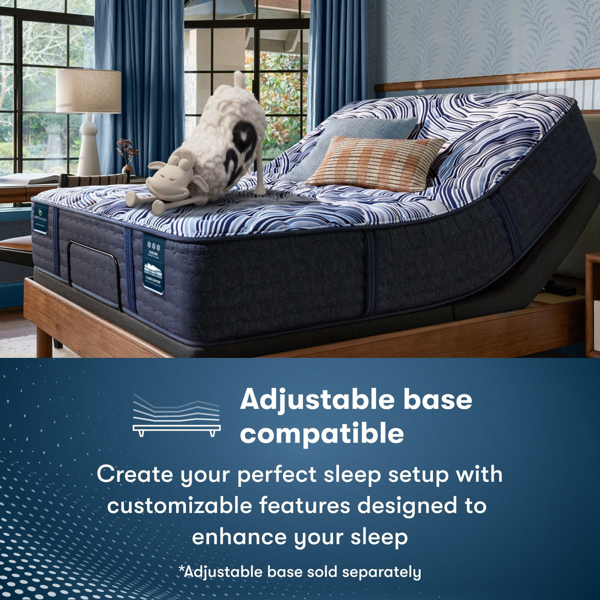 Serta Perfect Sleeper Pro Dublin 13.75" Medium Firm Mattress - Prioka
