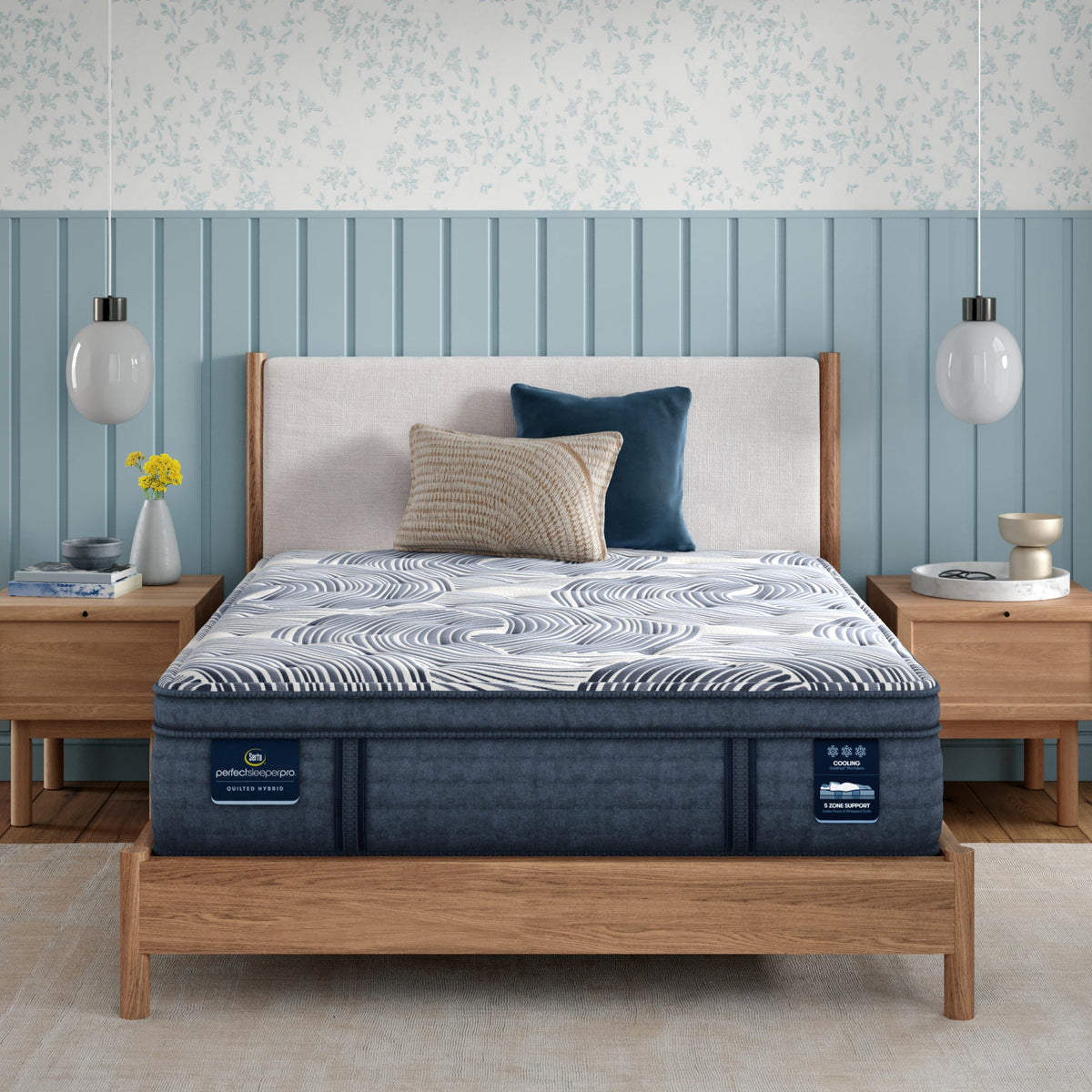 Serta Perfect Sleeper Pro Edinburgh 14.75" Plush Pillow Top Mattress - Prioka