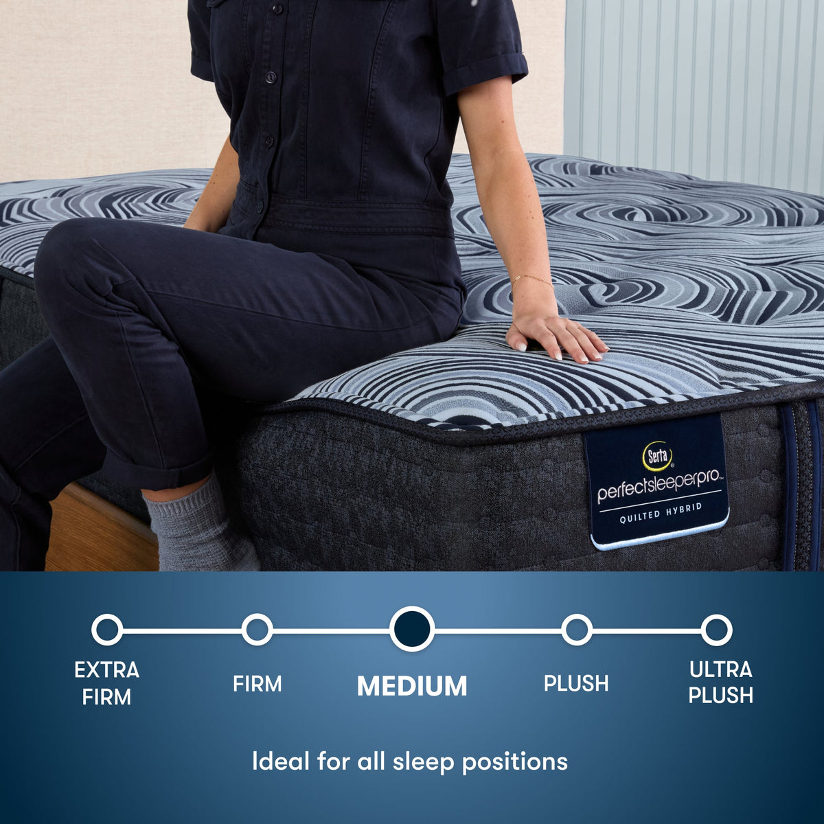 Serta Perfect Sleeper Pro New Paris 15" Medium Mattress - Prioka