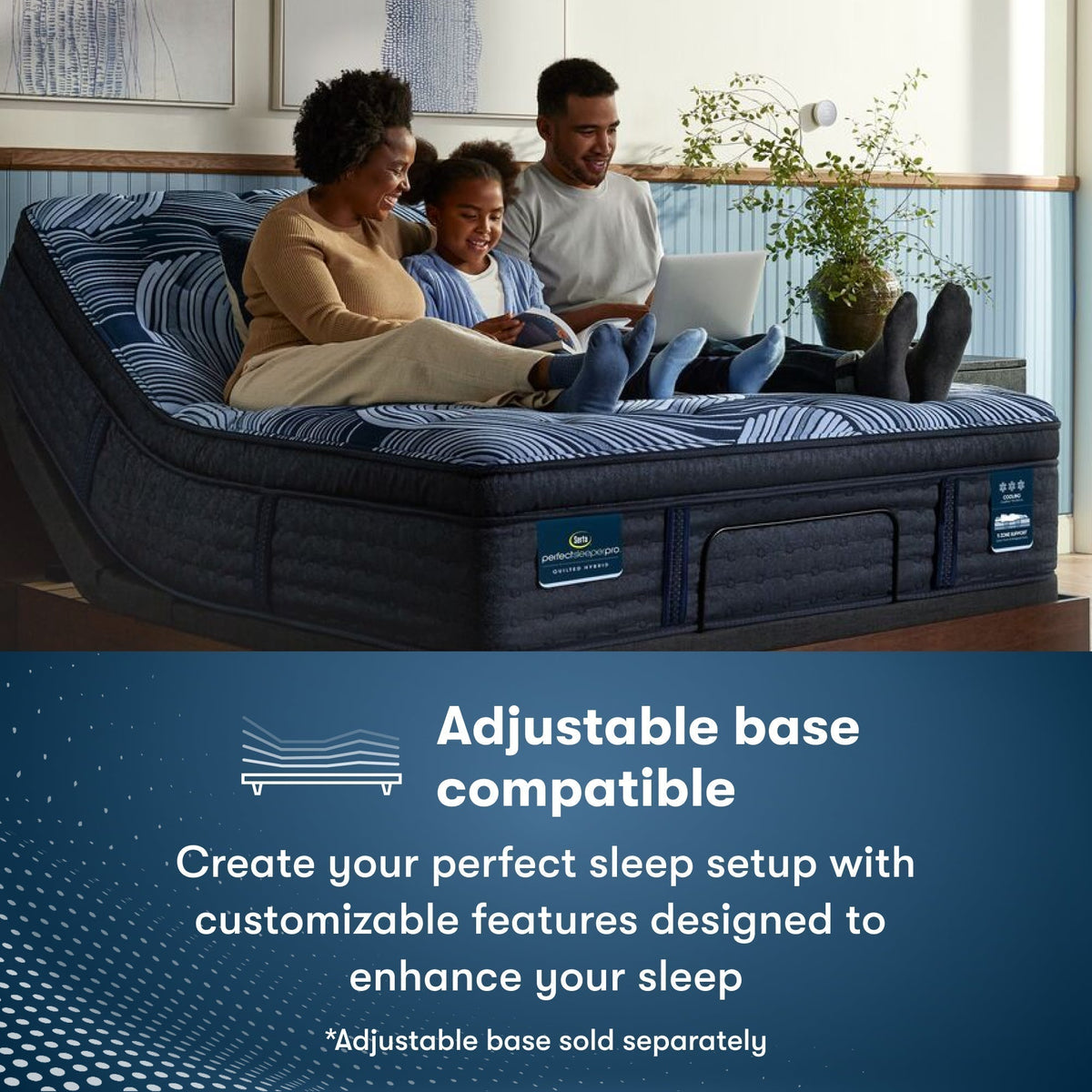 Serta Perfect Sleeper Pro New Paris 15" Medium Mattress - Prioka