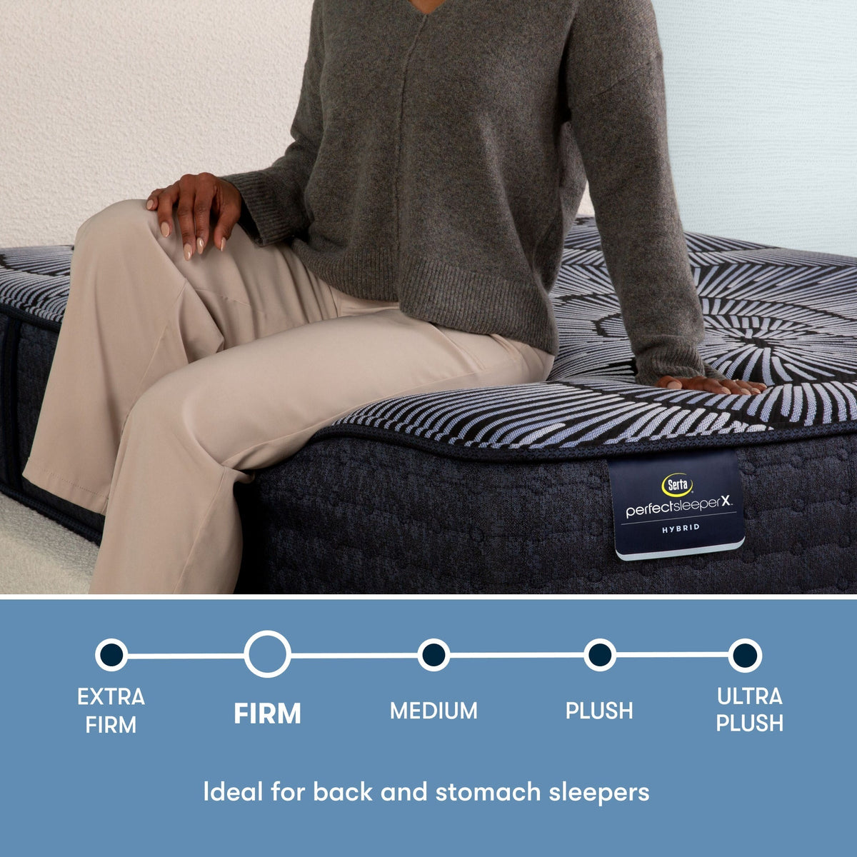 Serta Perfect Sleeper X Hybrid Aspen Firm Mattress - Prioka