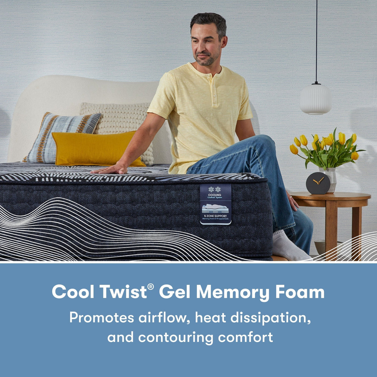 Serta Perfect Sleeper X Hybrid Kendall Medium Mattress - Prioka