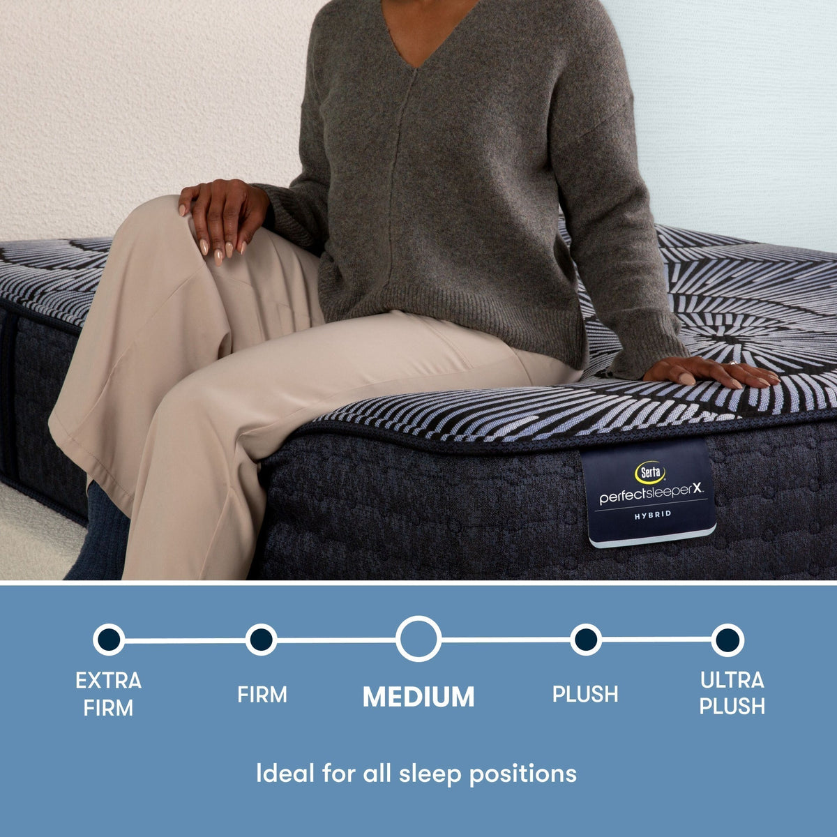 Serta Perfect Sleeper X Hybrid Kendall Medium Mattress - Prioka