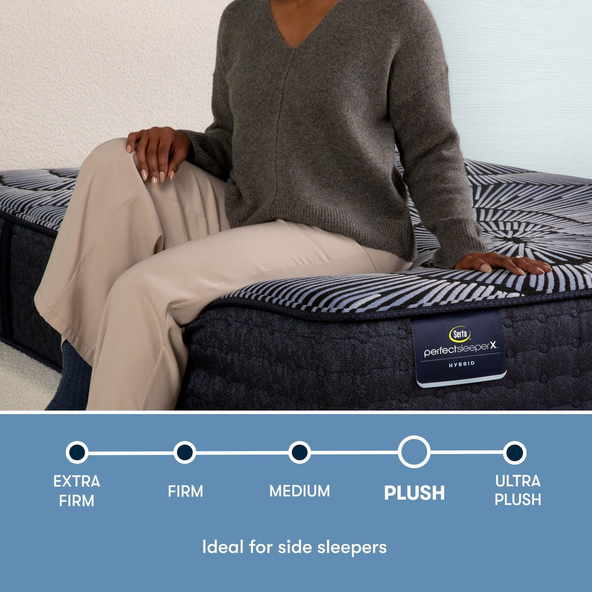 Serta Perfect Sleeper X™ Hybrid Kendall Plush Mattress - Prioka