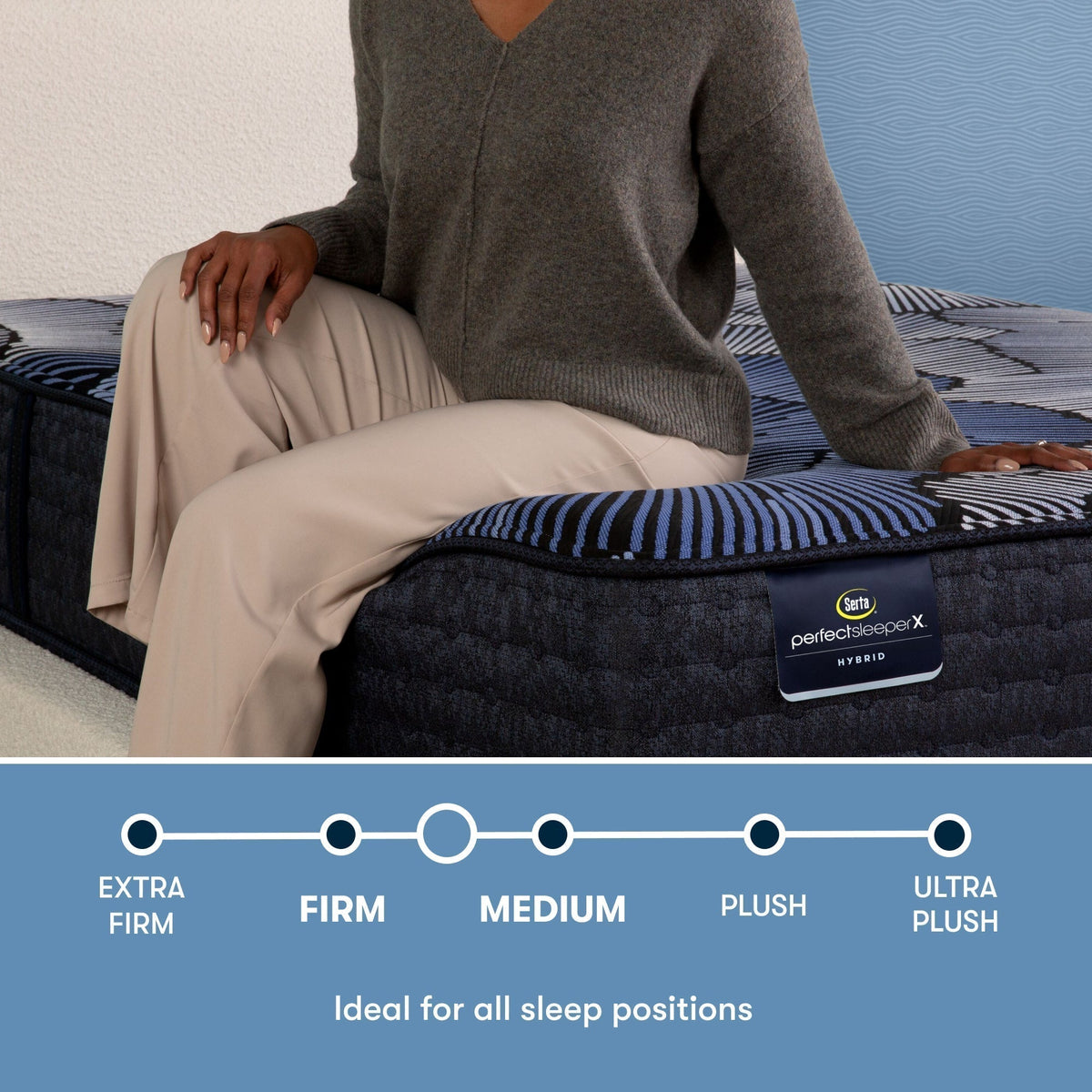 Serta Perfect Sleeper X™ Hybrid Prescott Firm Mattress - Prioka