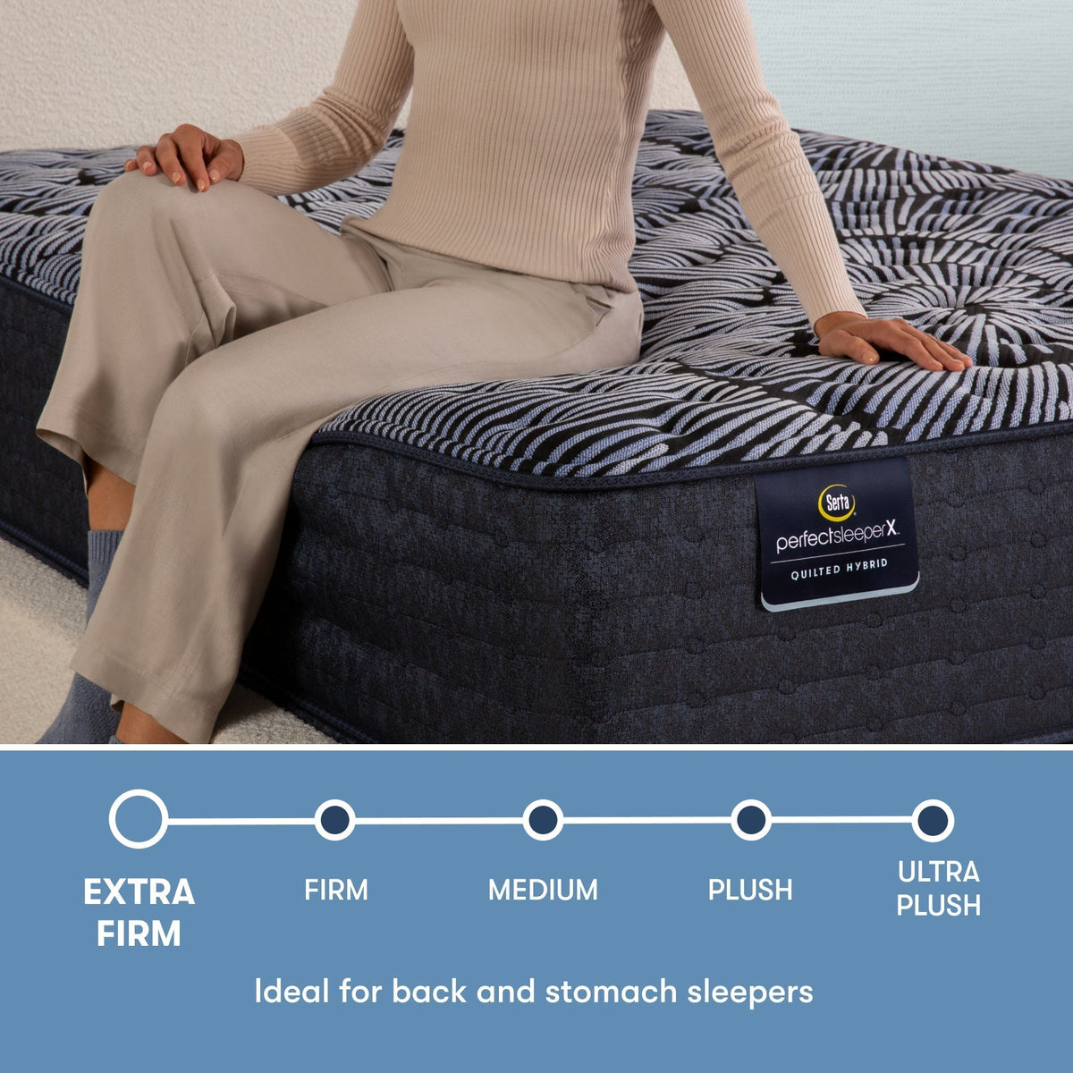 Serta Perfect Sleeper X™ Quilted Excelled Extra Firm Mattress - Prioka