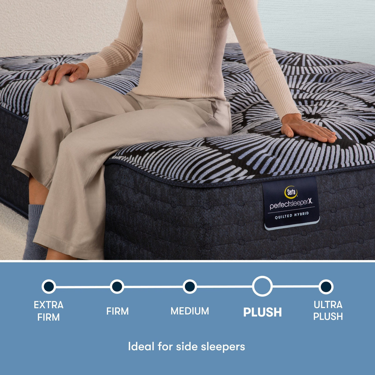 Serta Perfect Sleeper X™ Quilted Excelled Plush Mattress - Prioka