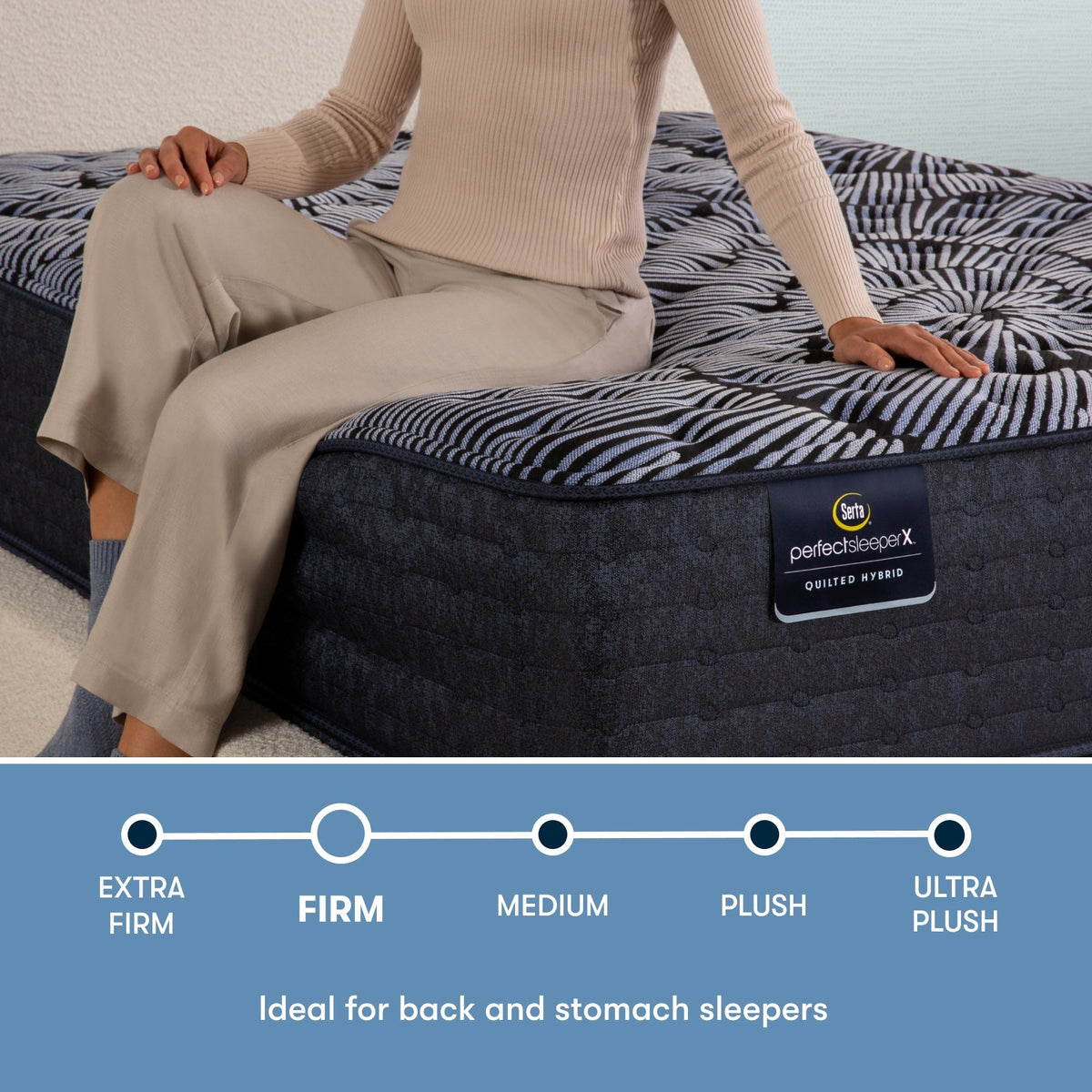 Serta Perfect Sleeper X™ Quilted Knox Firm Mattress - Prioka