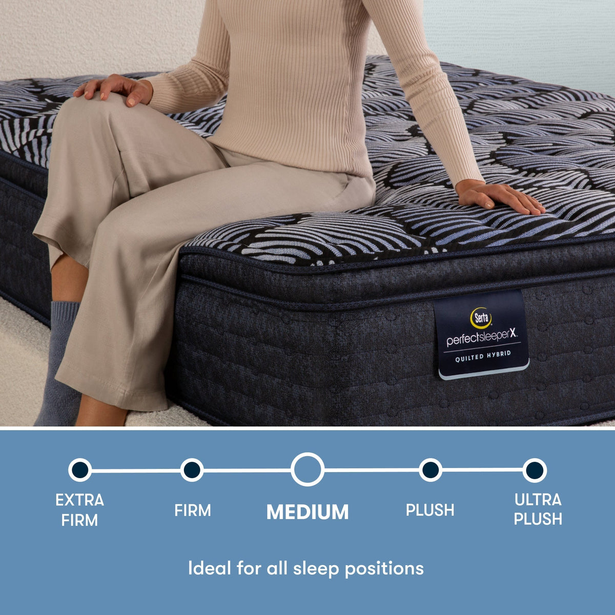 Serta Perfect Sleeper X™ Quilted Lexton Medium Pillow Top Mattress - Prioka