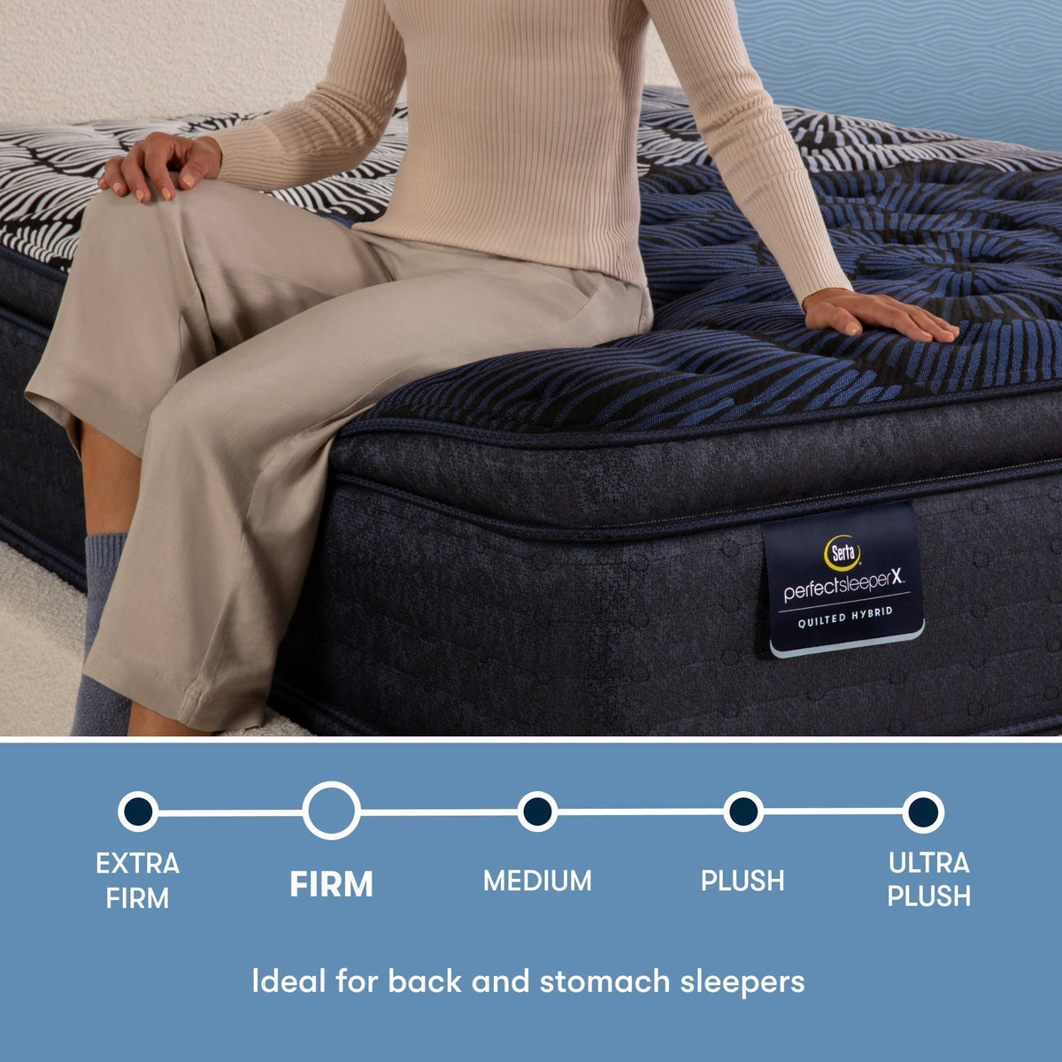 Serta Perfect Sleeper X™ Quilted Max Firm Pillow Top Mattress - Prioka