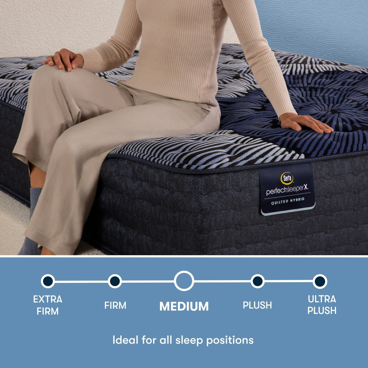 Serta Perfect Sleeper X™ Quilted Max Medium Mattress - Prioka