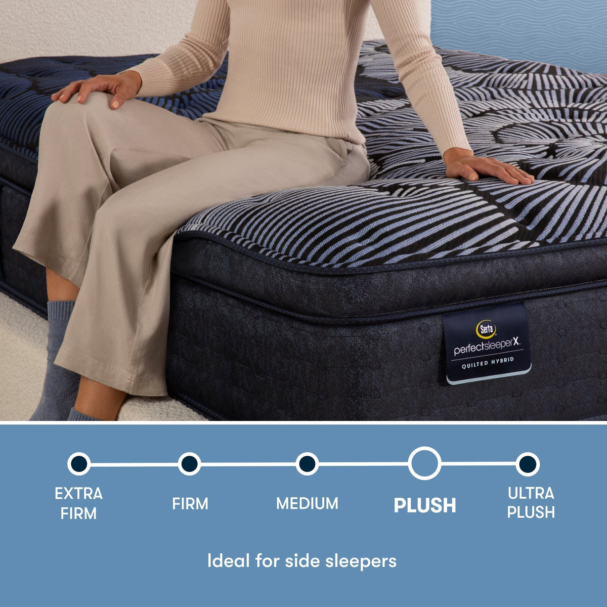 Serta Perfect Sleeper X™ Quilted Max Plush Pillow Top Mattress - Prioka