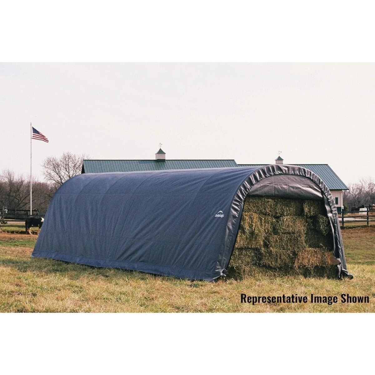 ShelterLogic ShelterCoat Round Style Garage - Prioka
