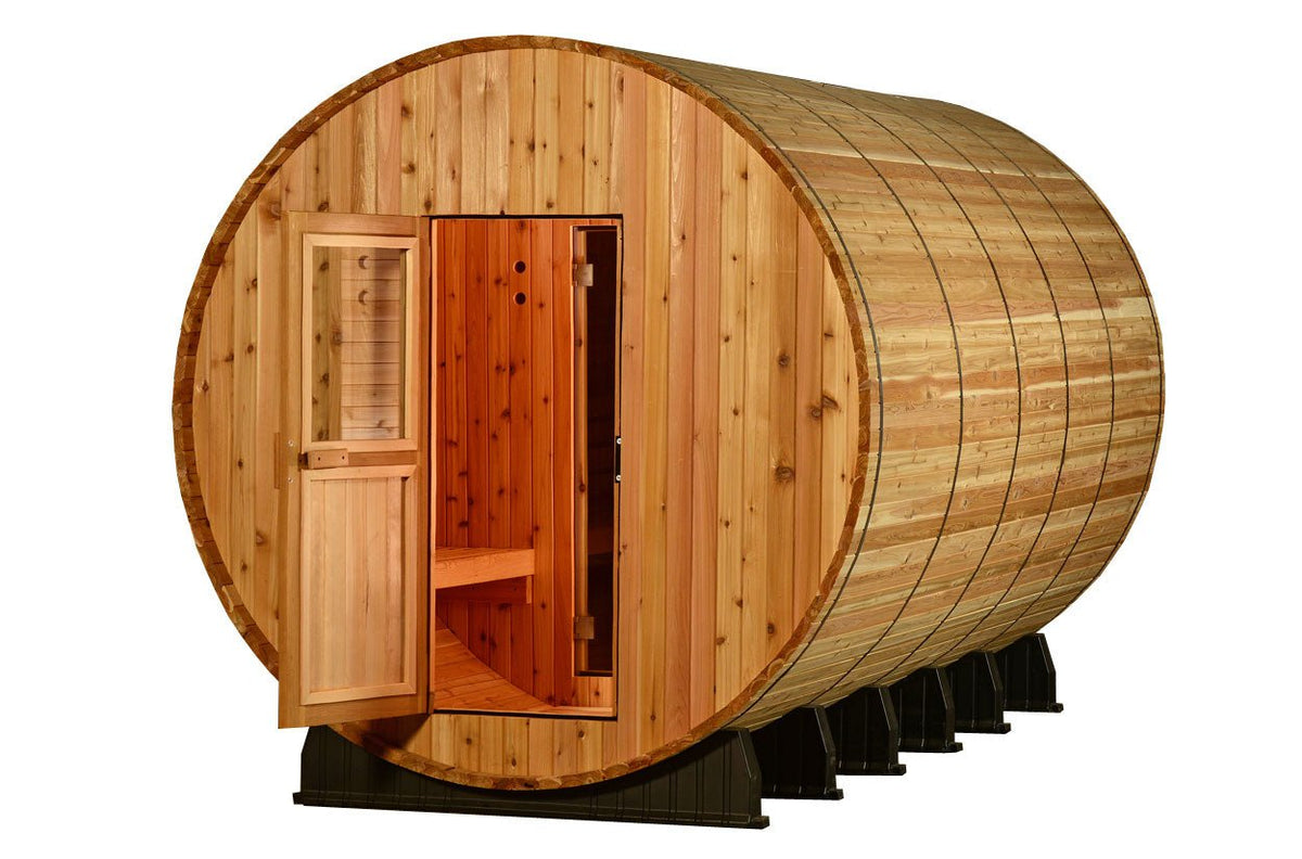 Shenandoah 4 Person Barrel Sauna - Prioka