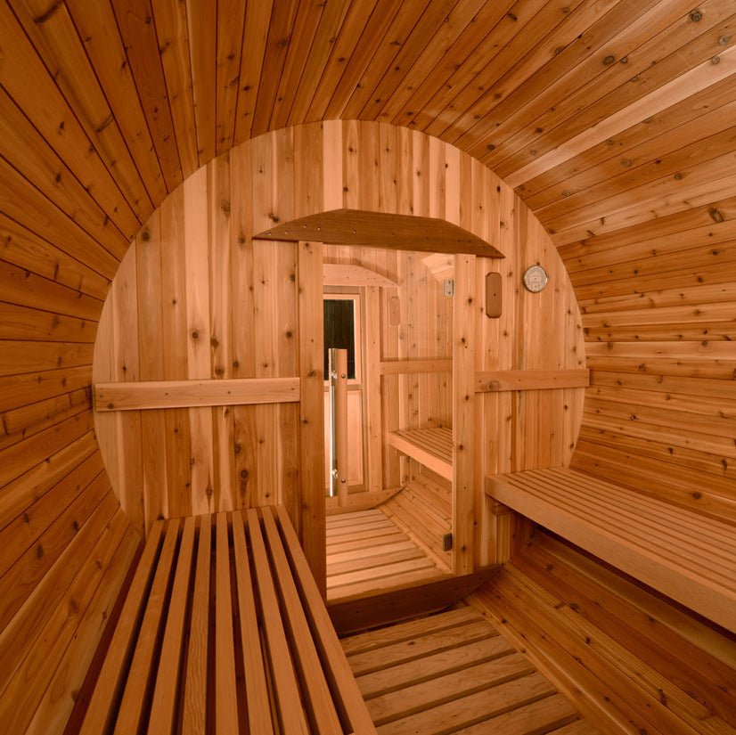 Shenandoah 4 Person Barrel Sauna - Prioka