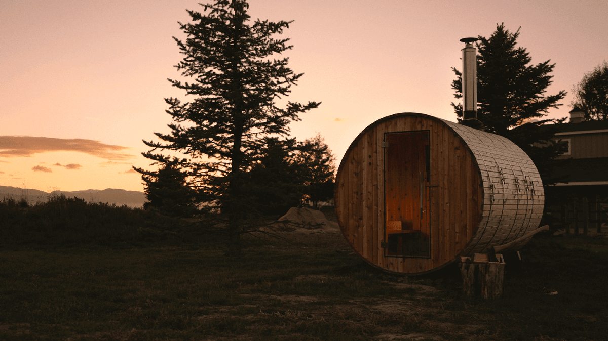 Shenandoah 4 Person Barrel Sauna - Prioka