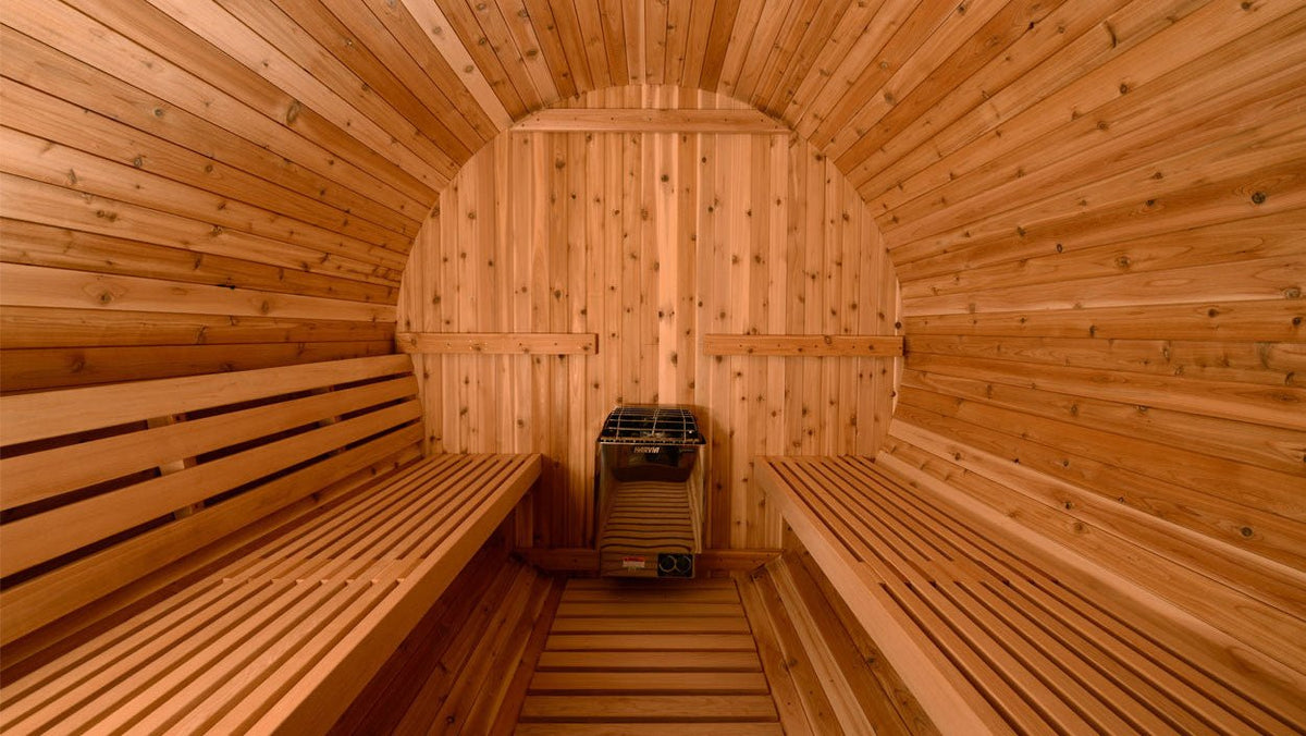 Shenandoah 4 Person Barrel Sauna - Prioka