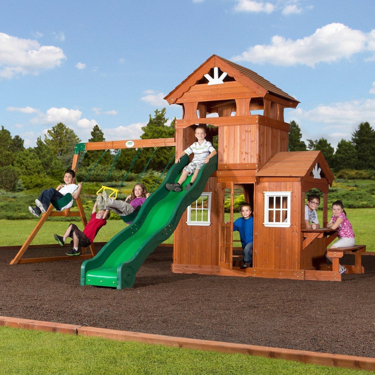 Shenandoah Swing Set - Prioka