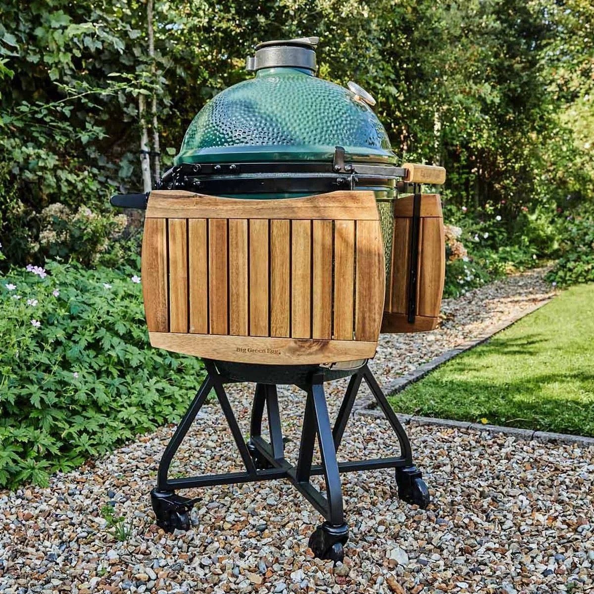 Big Green Egg 18.25 in. Large Charcoal Kamado Grill and Smoker Green