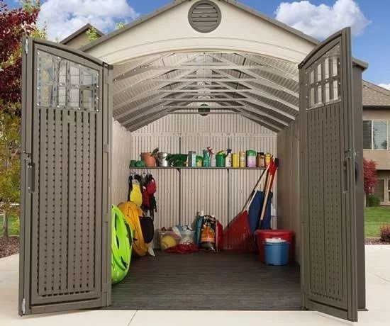 Lifetime 8 ft. W x 20 ft. D Storage Shed