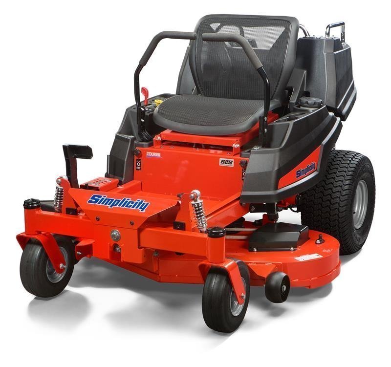 Simplicity Courier 21.5HP 726cc Kawasaki 48″ FAB Z-Turn Suspension Mower w/ CARGO BED 2691660 - Prioka
