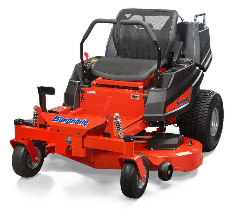 Simplicity Courier 23HP 724cc Briggs 48″ FAB Z-Turn Suspension Mower w/ CARGO BED 2691659 - Prioka