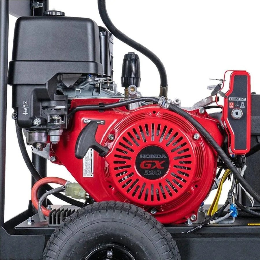 Simpson BB65106 Big Brute Professional 4000 PSI (Gas-Hot Water) Pressure Washer &8211; UK Fast Gas - Prioka