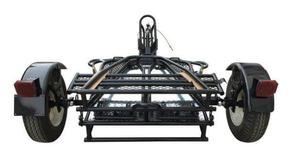 Single Rail Motorcycle Trailer – Compact, Easy-to-Tow Hauler for One Bike - Prioka