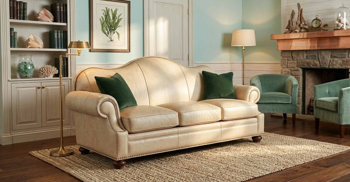 Sitka Leather Sofa - Prioka
