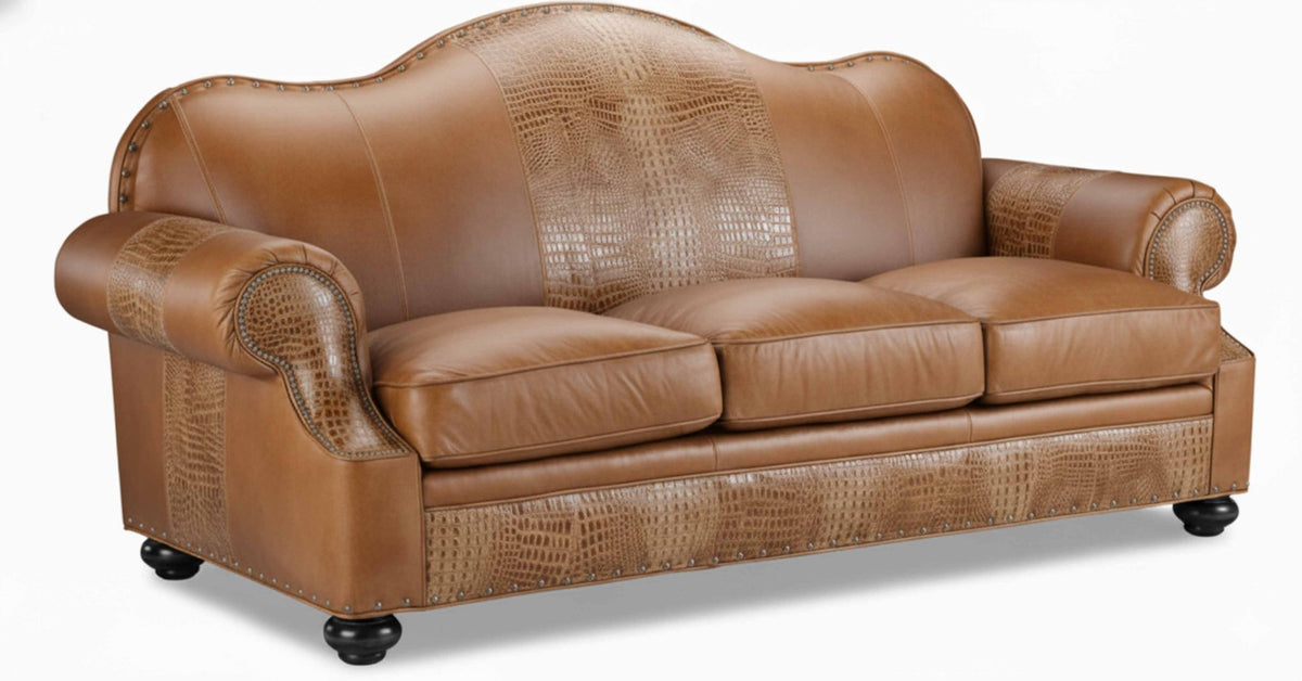 Sitka Leather Sofa - Prioka