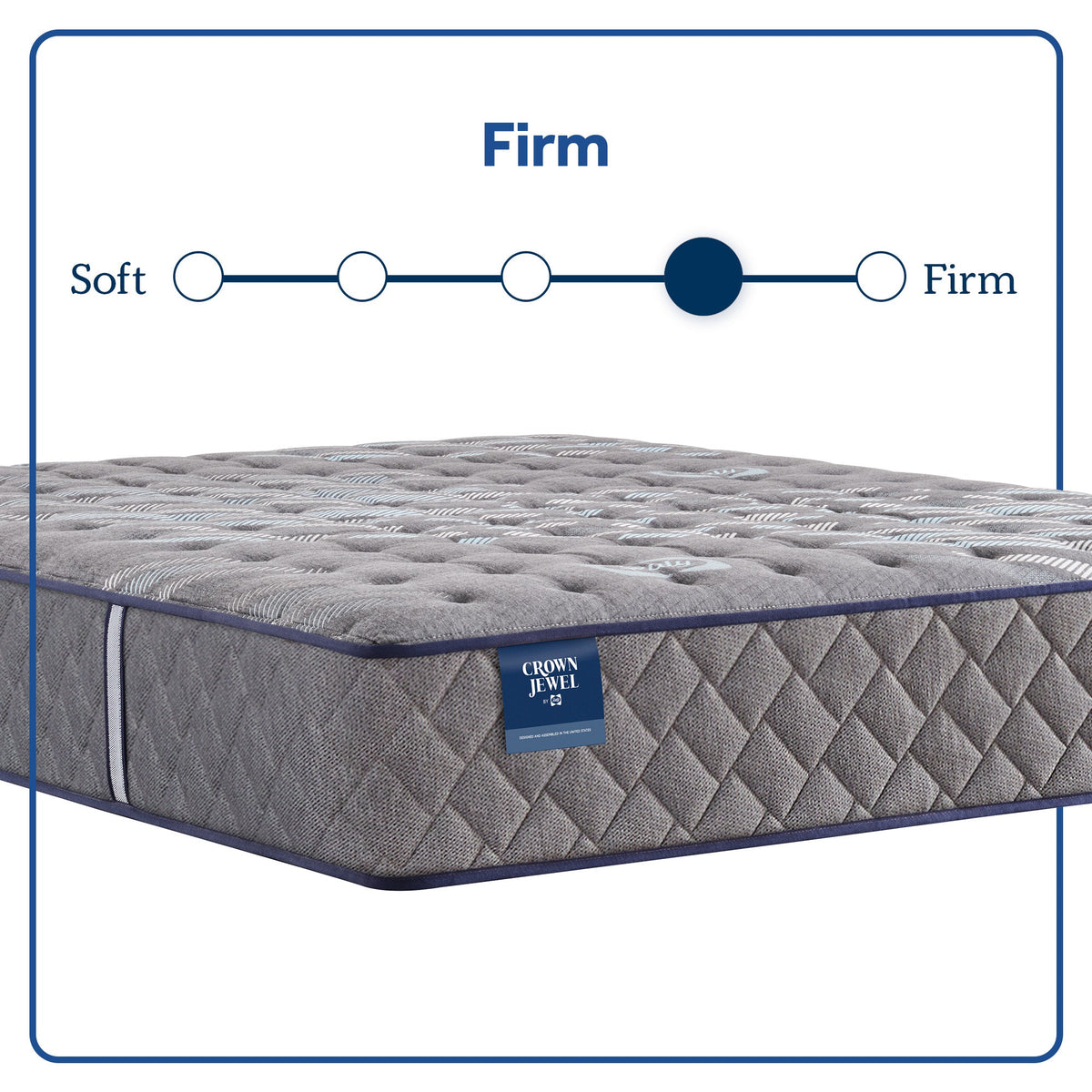 Sixth & Park Firm Tight Top 12.5" Mattress - Prioka