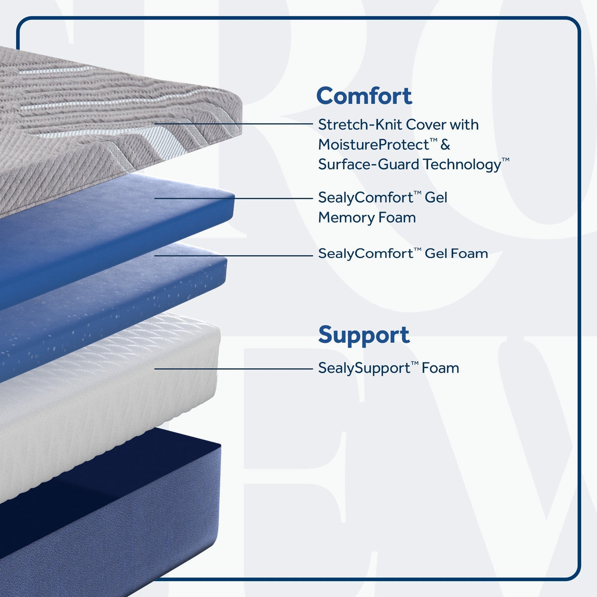 Sixth & Park Medium Foam 12" Mattress - Prioka