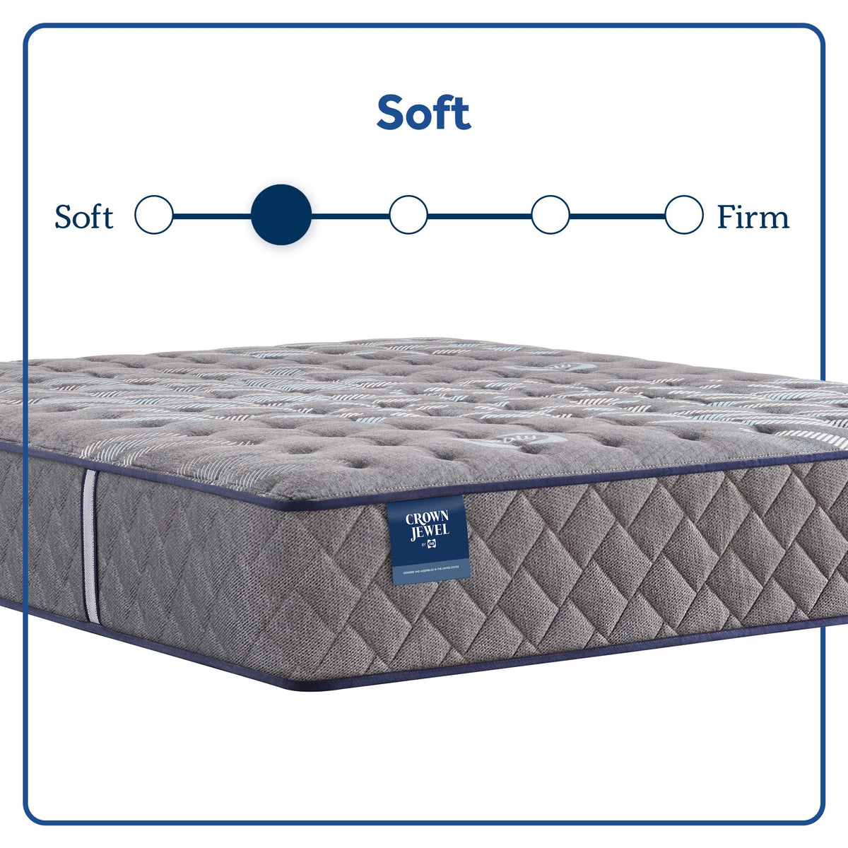 Sixth & Park Soft Tight Top 12.5" Mattress - Prioka