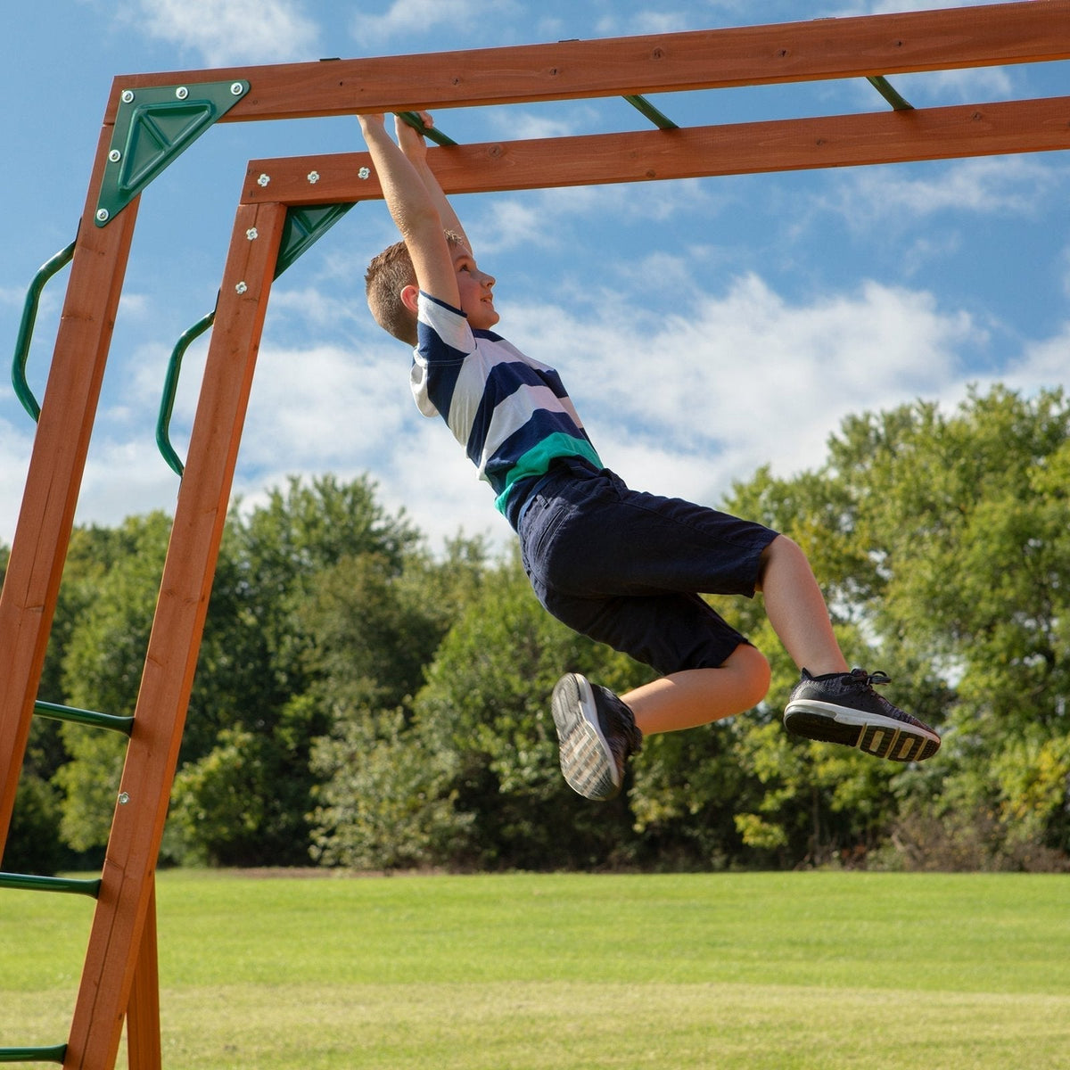 Skyfort II Swing Set - Prioka