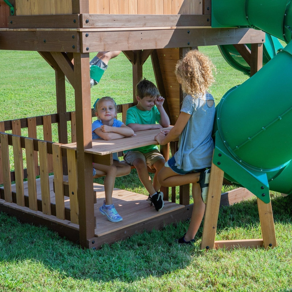 Skyfort II With Spiral Tube Slide - Prioka