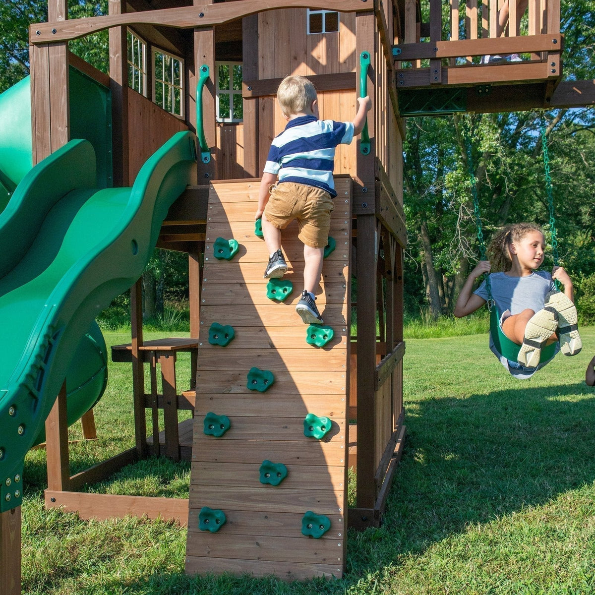Skyfort II With Spiral Tube Slide - Prioka