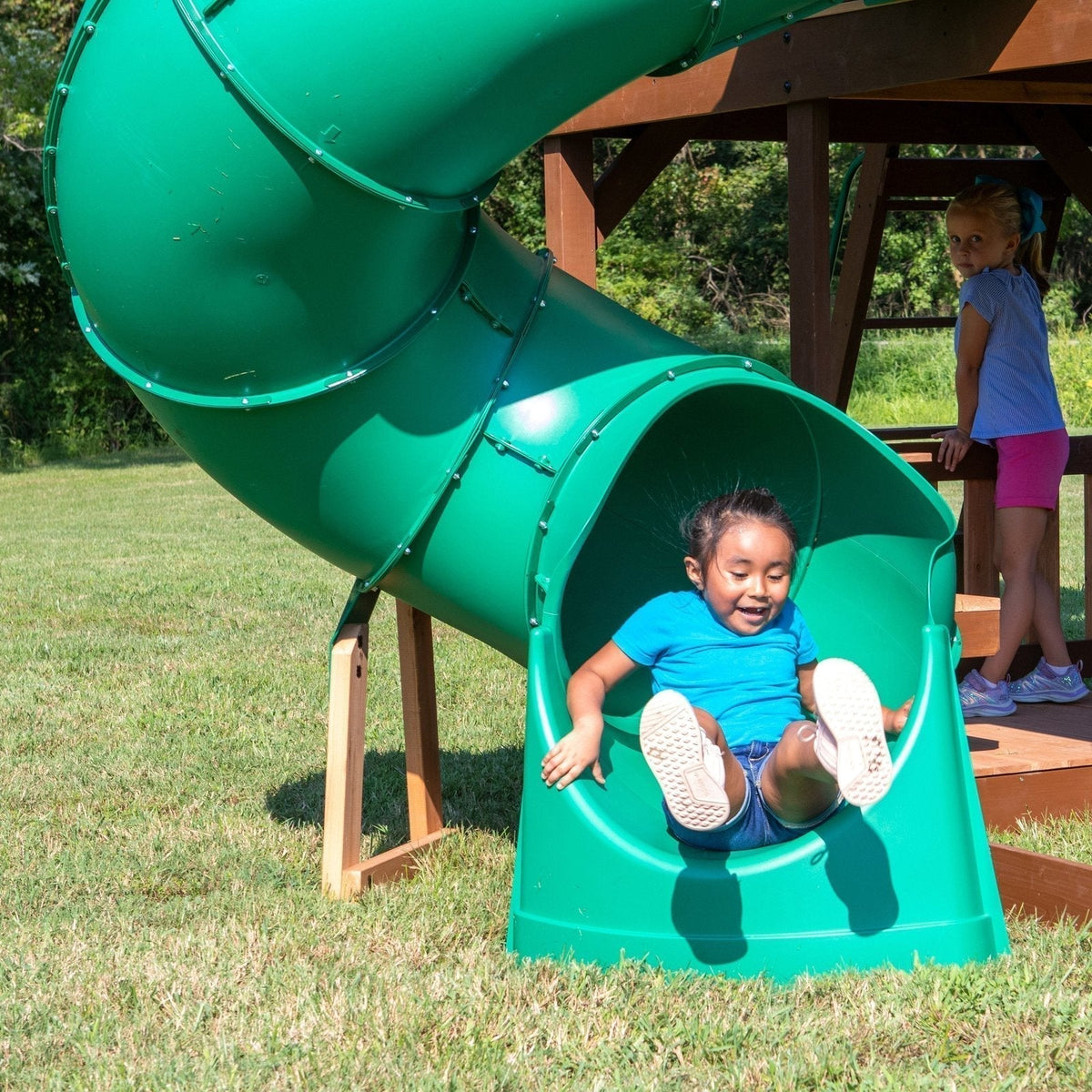 Skyfort II With Spiral Tube Slide - Prioka
