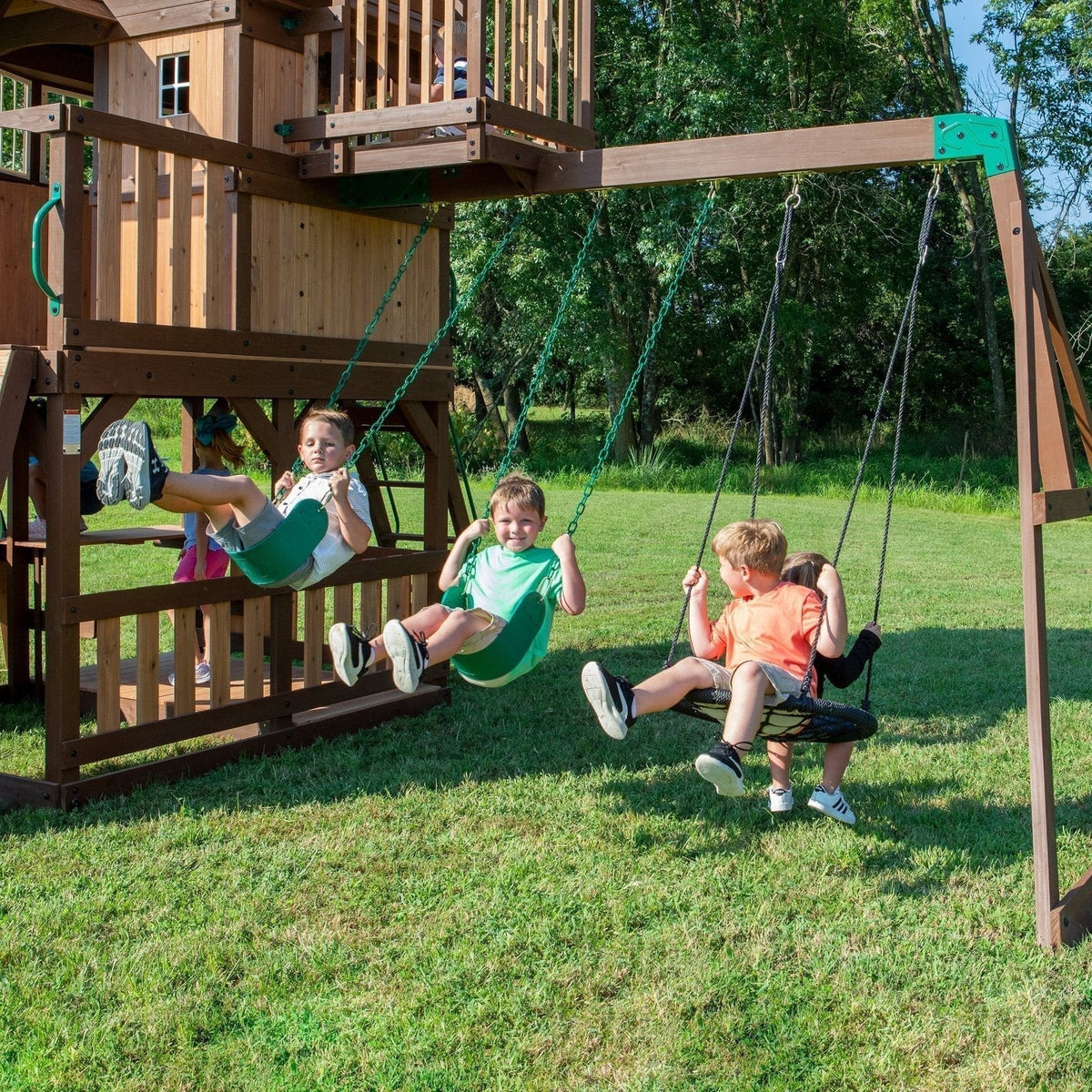 Skyfort II With Spiral Tube Slide - Prioka
