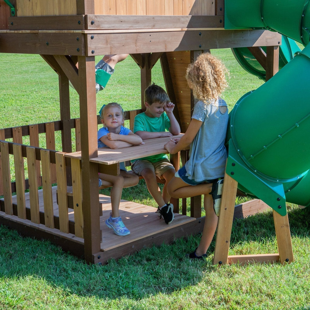 Skyfort II With Spiral Tube Slide - Prioka
