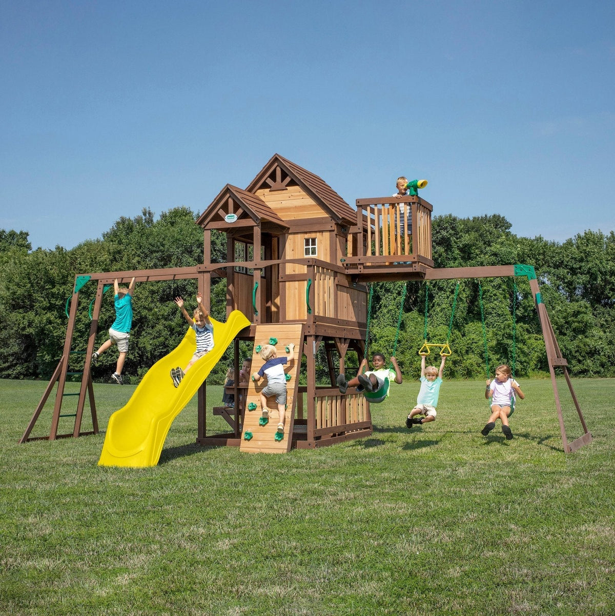 Skyfort II with Wave Slide - Prioka