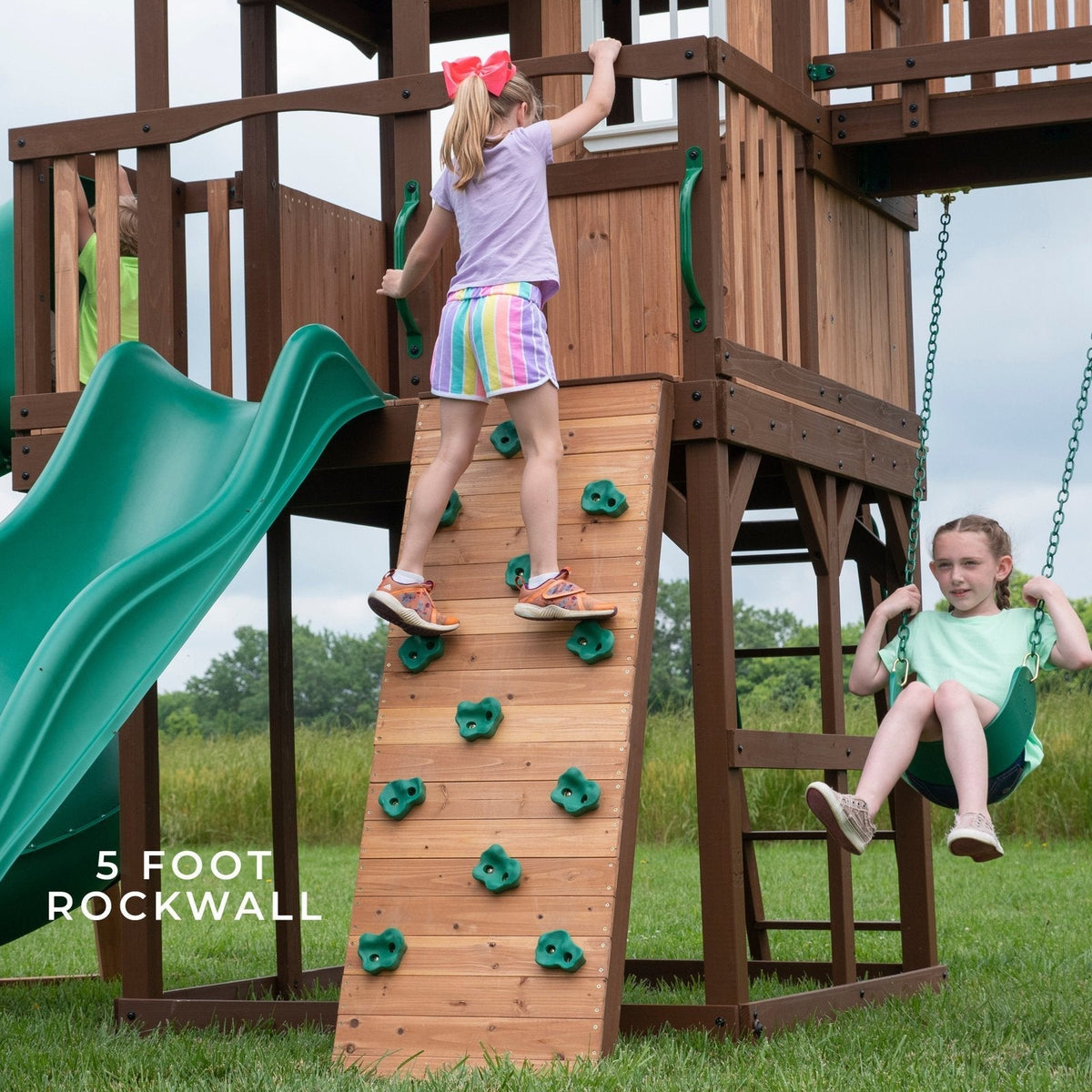 Skyfort III Swing Set - Prioka