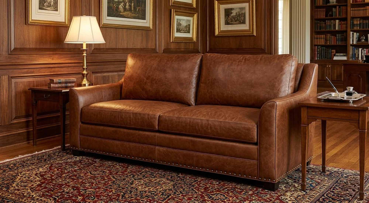 Skyline Leather Sofa - Prioka