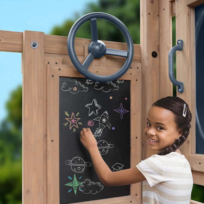 Skyline Lookout Wooden Outdoor Playset - Prioka
