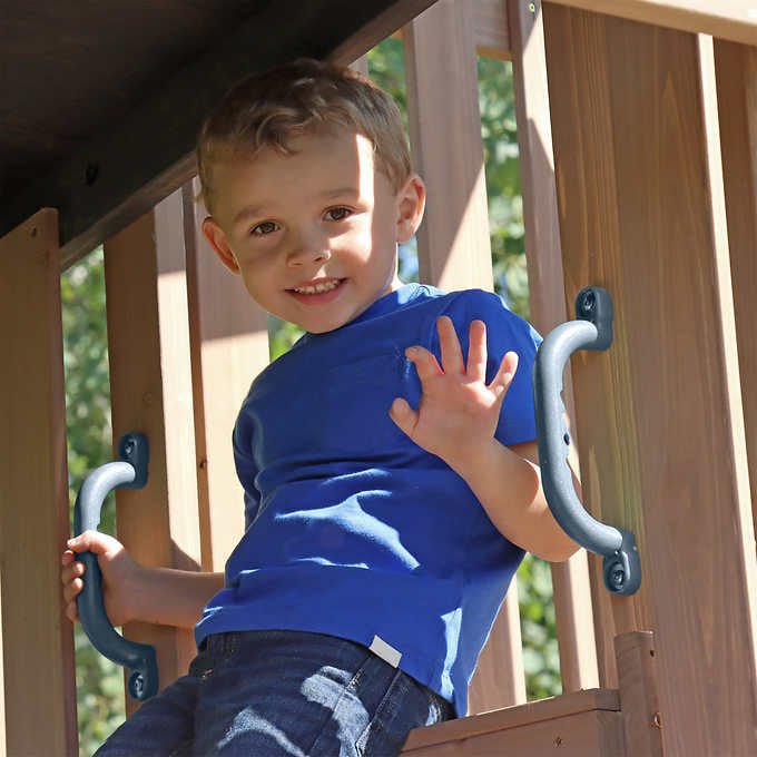 Skyline Lookout Wooden Outdoor Playset - Prioka