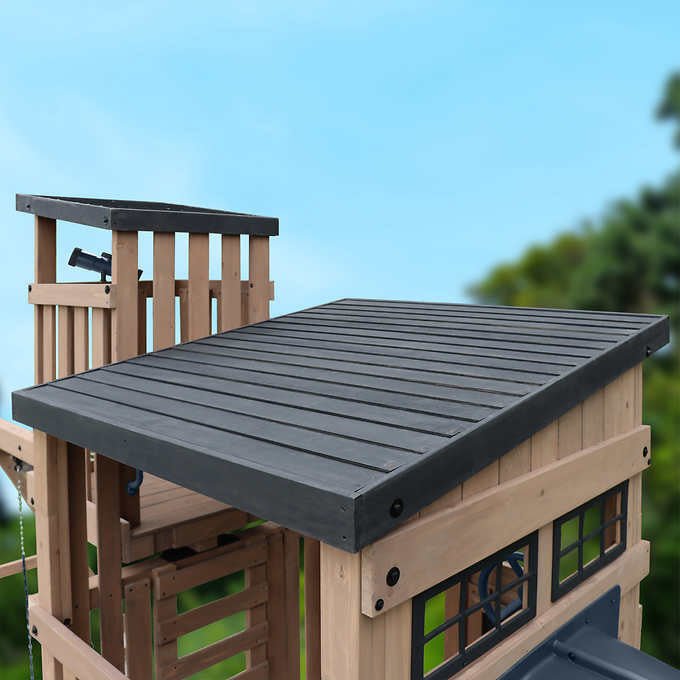 Skyline Lookout Wooden Outdoor Playset - Prioka