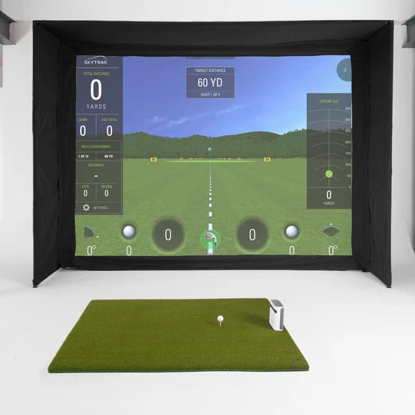 Skytrak+ EasySim Home Golf Simulator Full Package - Prioka