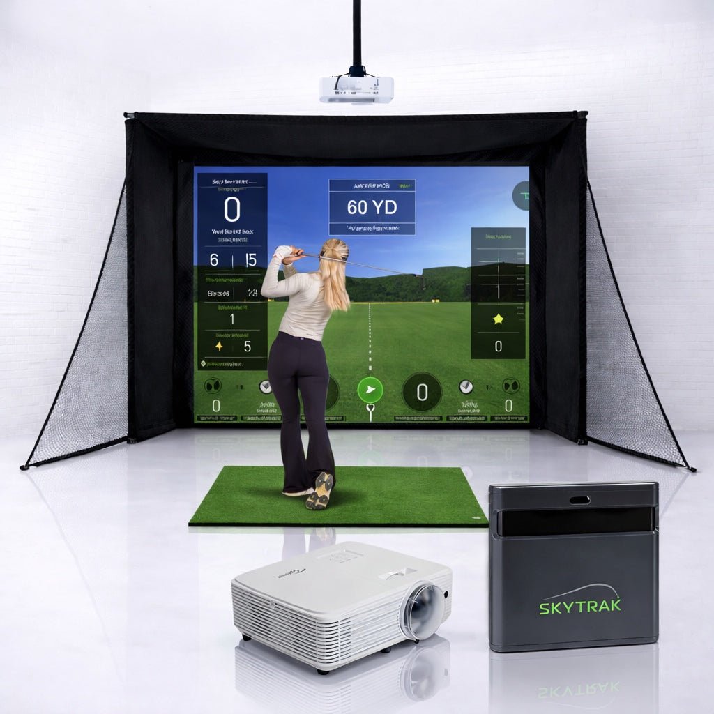 SkyTrak ST MAX SimBox Home Golf Simulator Full Package - Prioka
