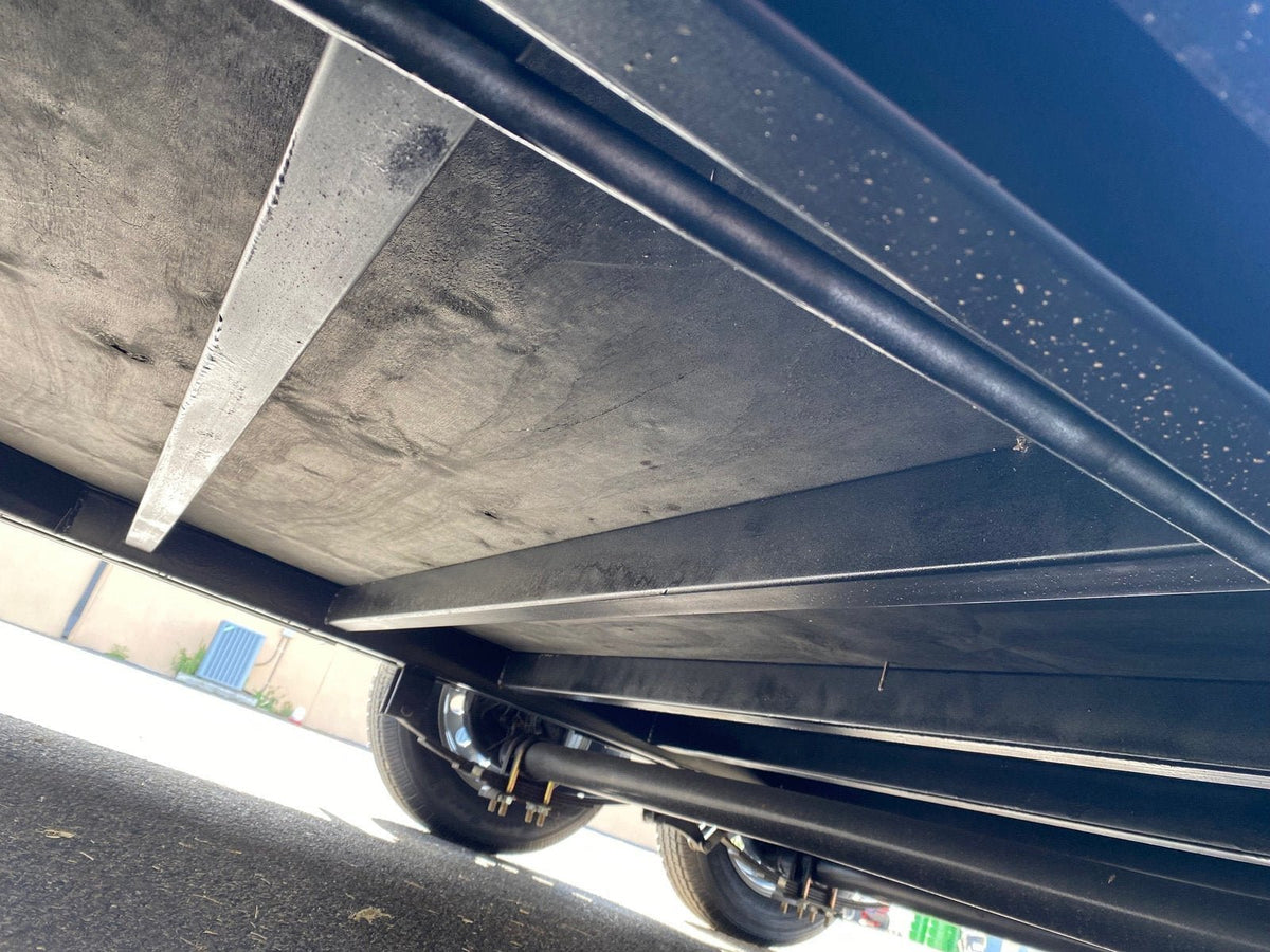 Spartan 12 Enclosed Cargo Trailer Tandem Axle – White Heavy-Duty Cargo Hauler SP7X12TA - Prioka
