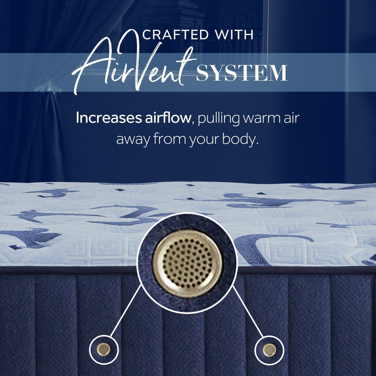 Stearns & Foster Estate Firm Euro Pillow Top Mattress - Prioka