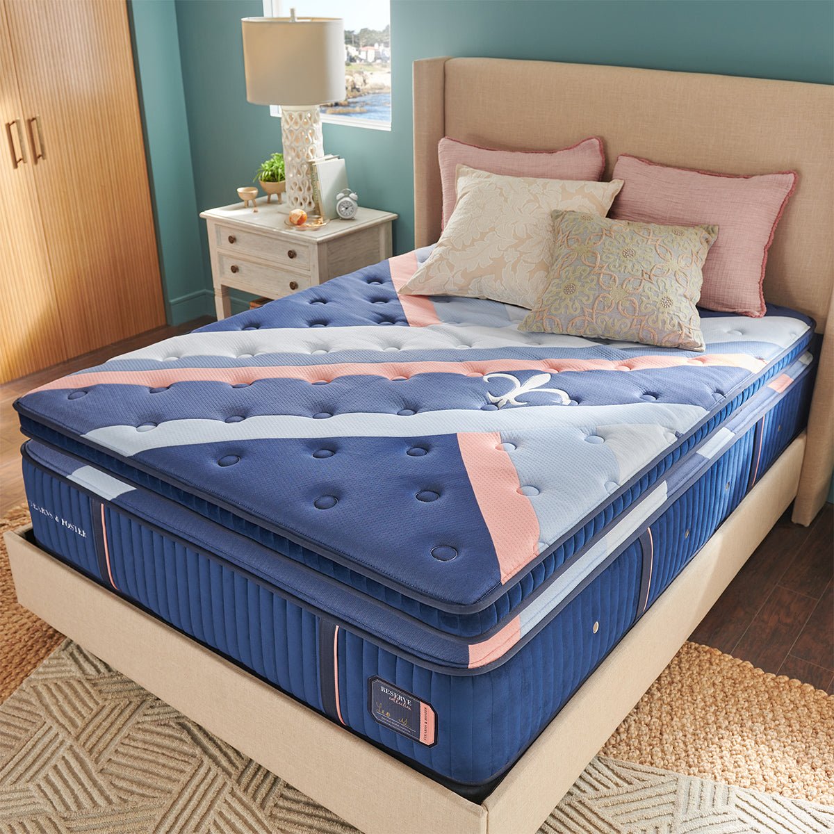 Stearns & Foster Reserve Duet Firm Tight Top Mattress with Reversible Topper - Prioka